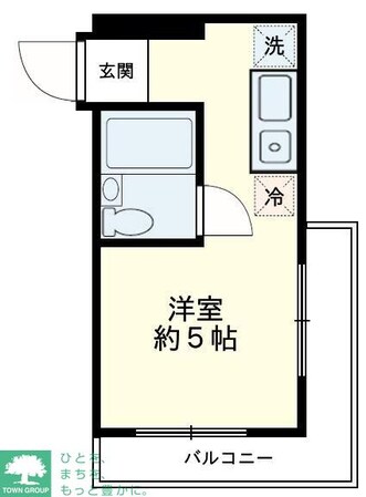 パールハイム洗足の物件間取画像